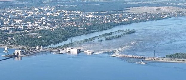 Nova Kakhovka dam